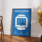 Amex Stadium Layout - Brighton