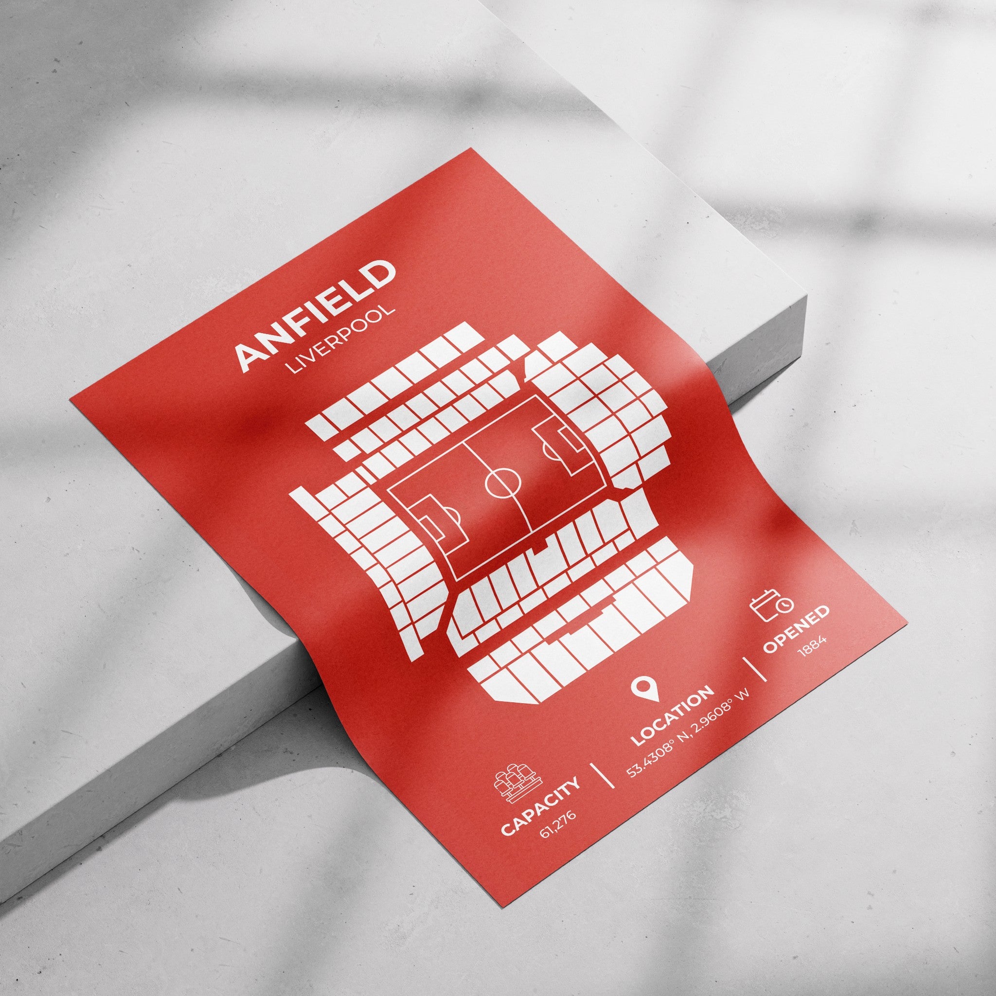 Anfield Stadium Layout - Liverpool