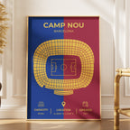 Camp Nou Stadium Layout - Barcelona