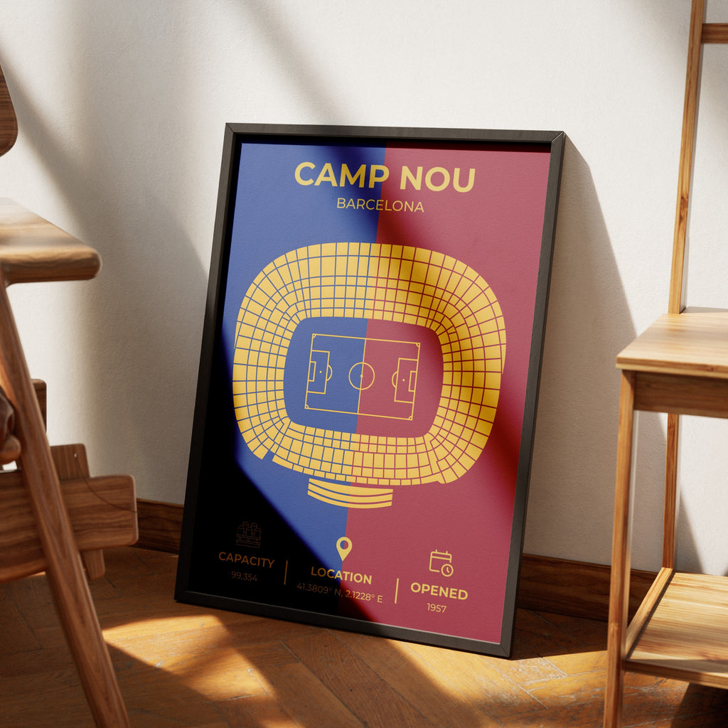 Camp Nou Stadium Layout - Barcelona
