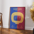 Camp Nou Stadium Layout - Barcelona
