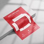 City Ground Stadium Layout - Nottingham