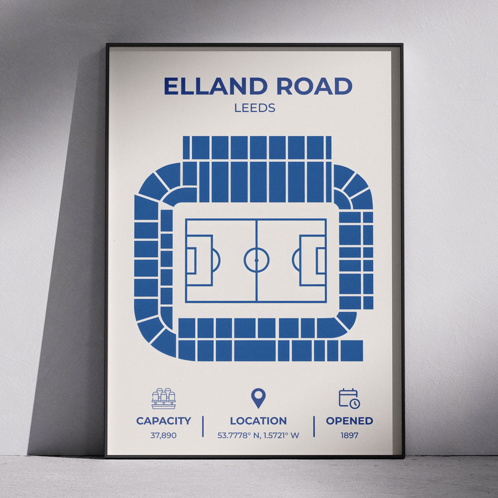 Elland Road Stadium Layout - Leeds