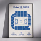 Elland Road Stadium Layout - Leeds