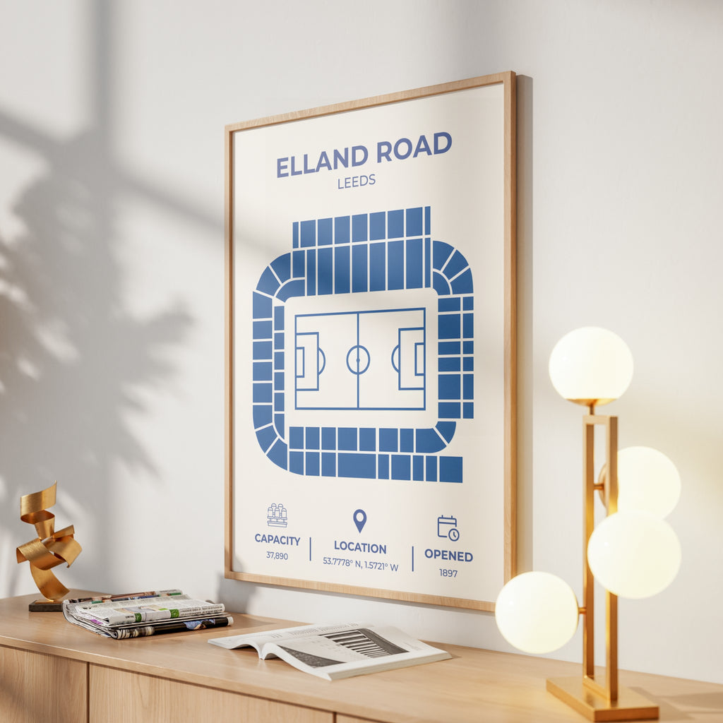Elland Road Stadium Layout - Leeds