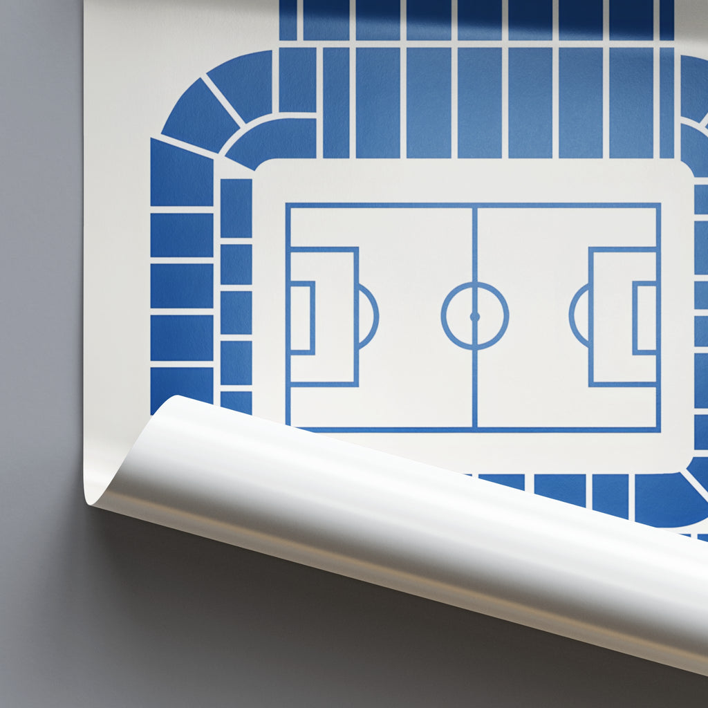 Elland Road Stadium Layout - Leeds