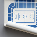 Elland Road Stadium Layout - Leeds