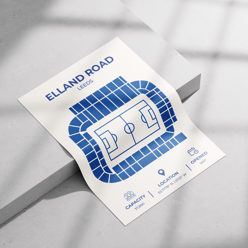 Elland Road Stadium Layout - Leeds