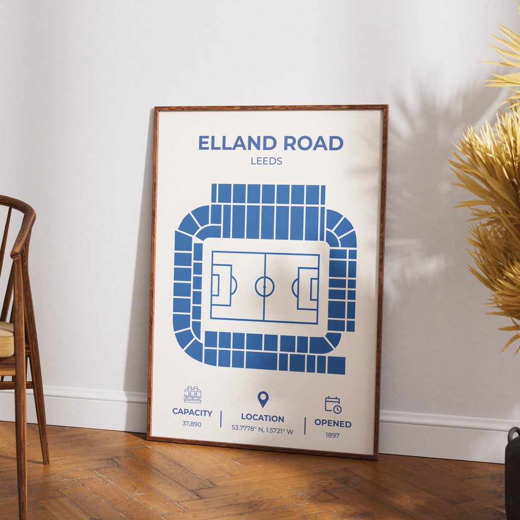Elland Road Stadium Layout - Leeds