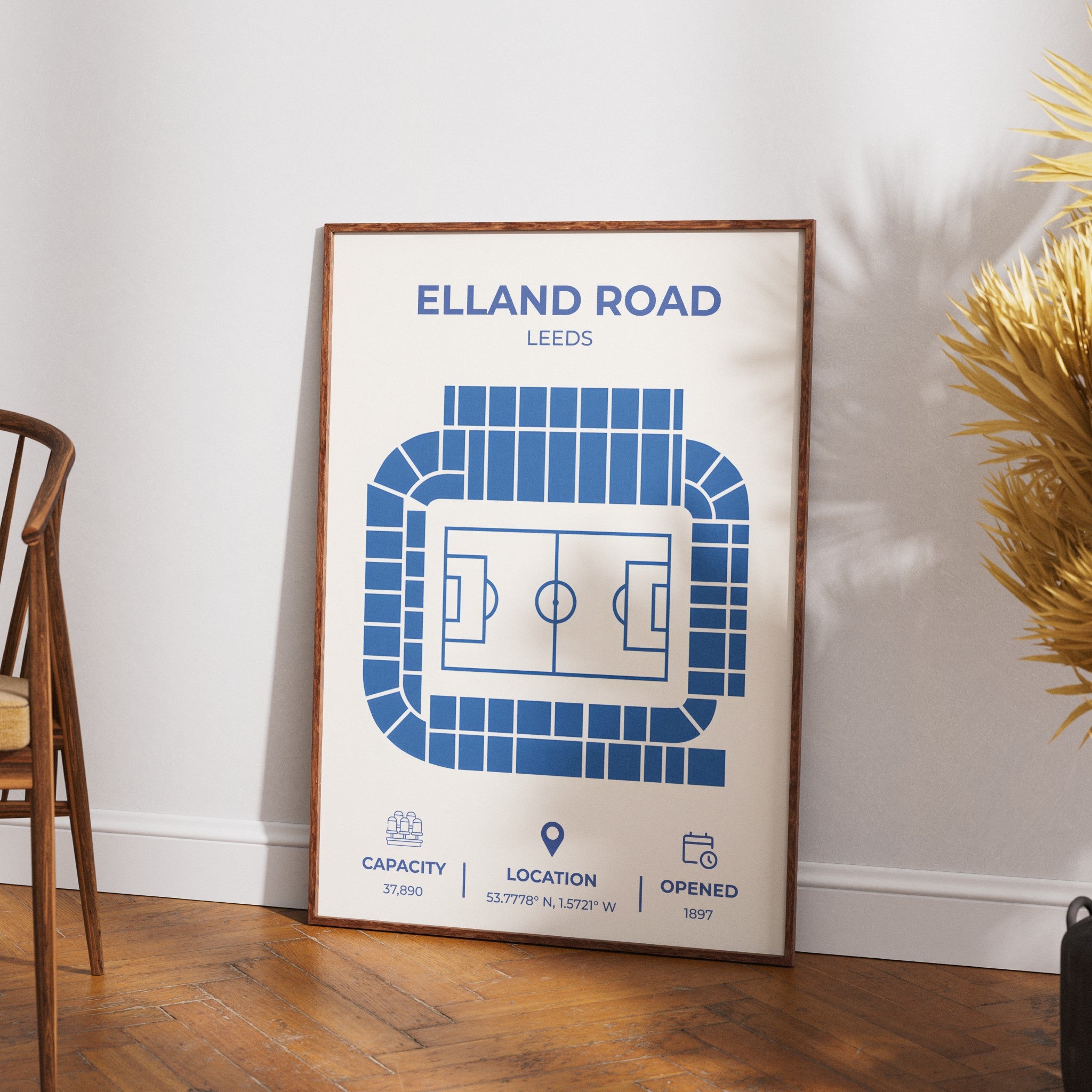 Elland Road Stadium Layout - Leeds