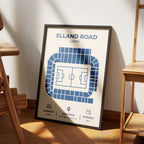 Elland Road Stadium Layout - Leeds
