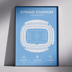 Etihad Stadium Layout - Man City