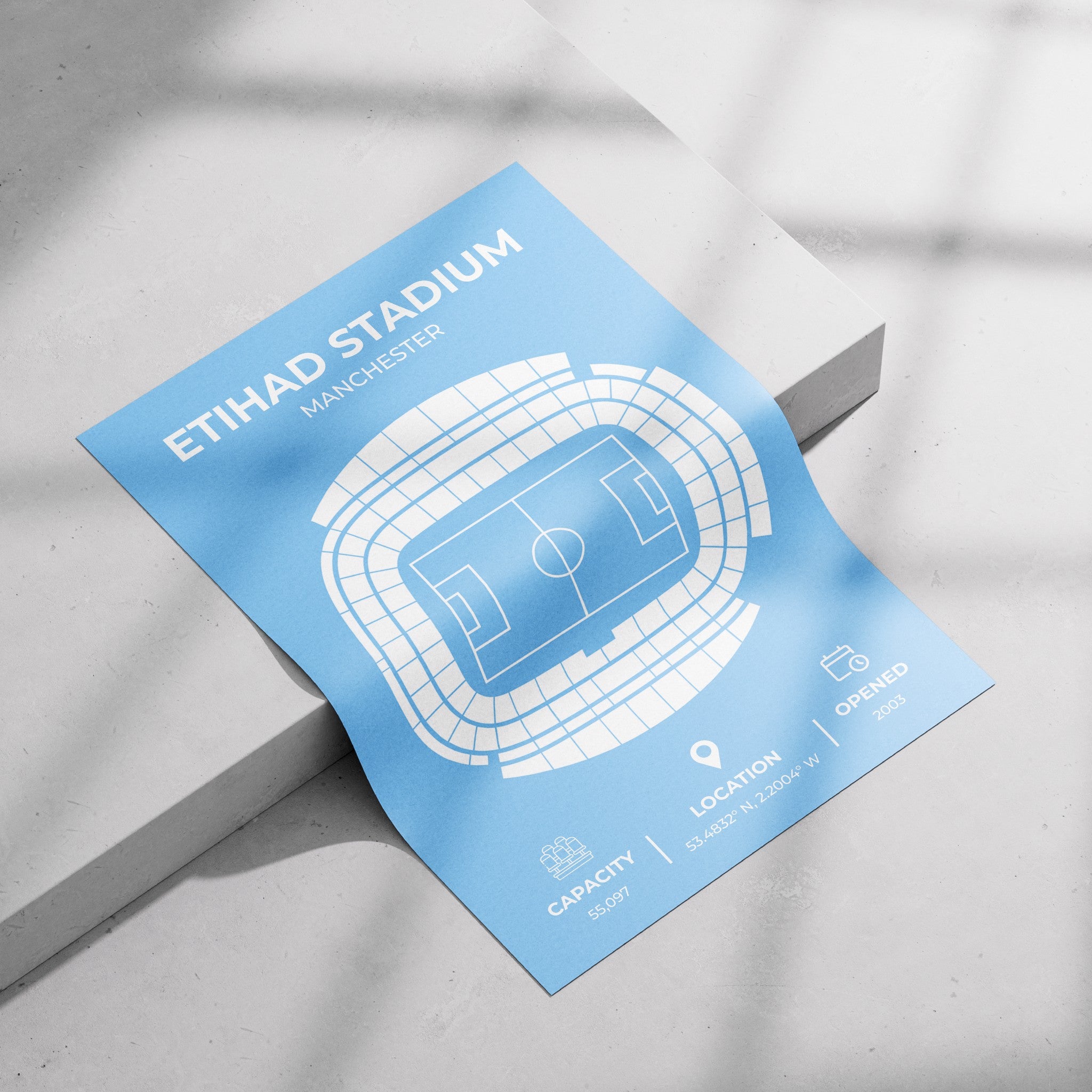 Etihad Stadium Layout - Man City