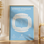 Etihad Stadium Layout - Man City