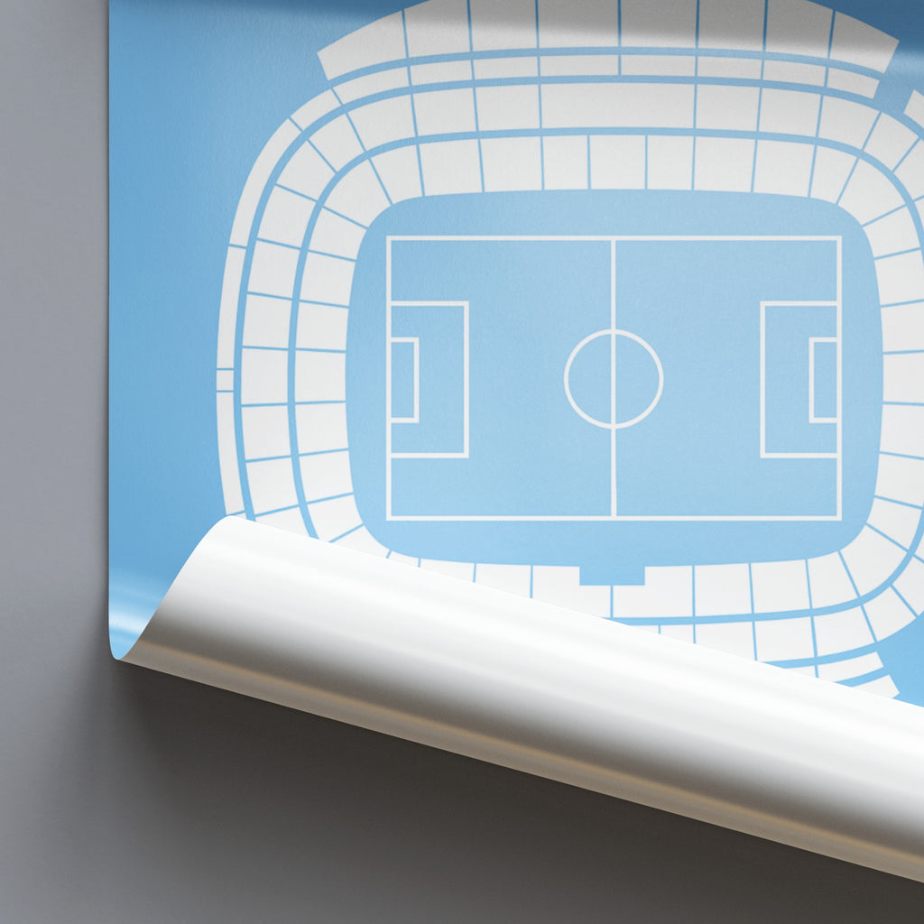 Etihad Stadium Layout - Man City