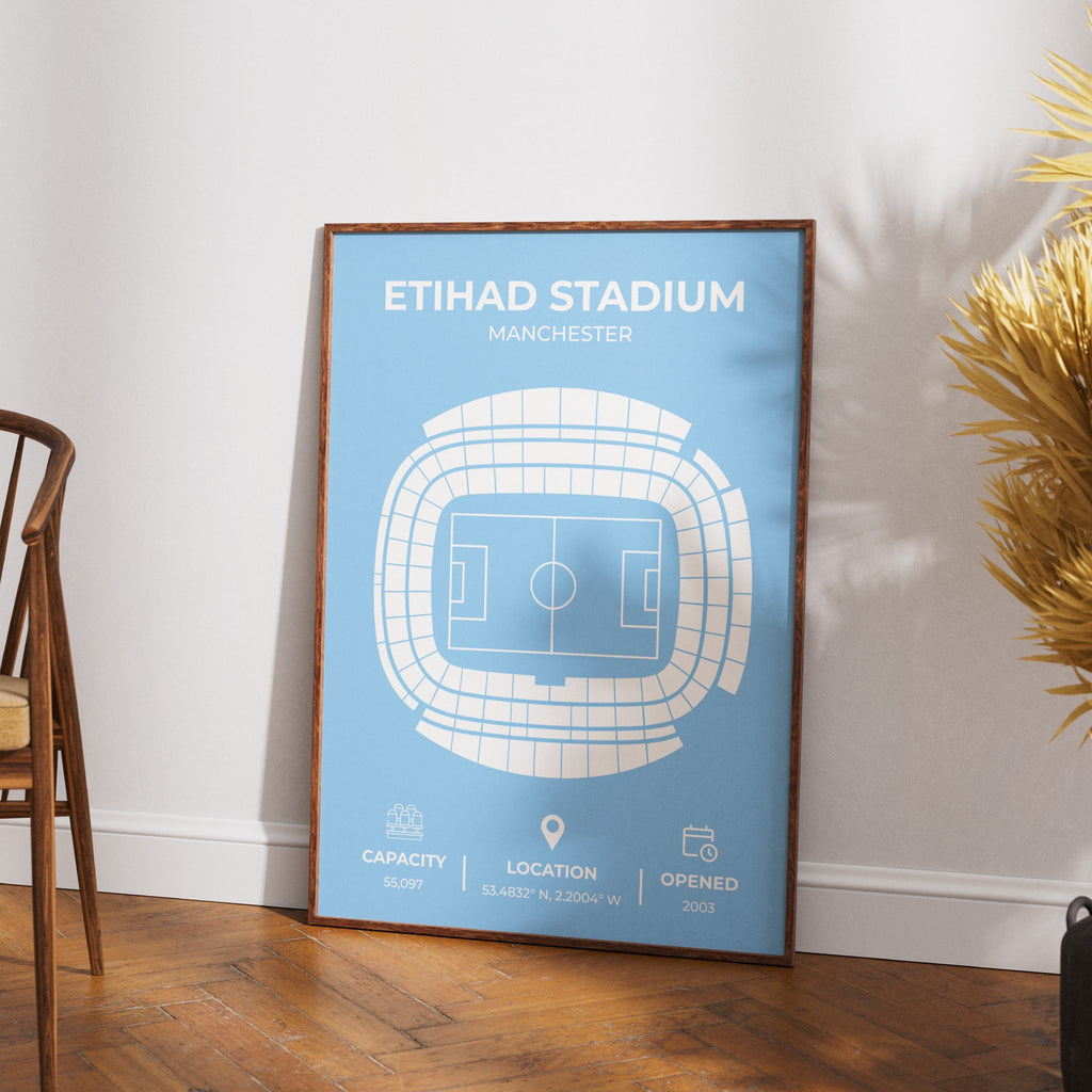 Etihad Stadium Layout - Man City