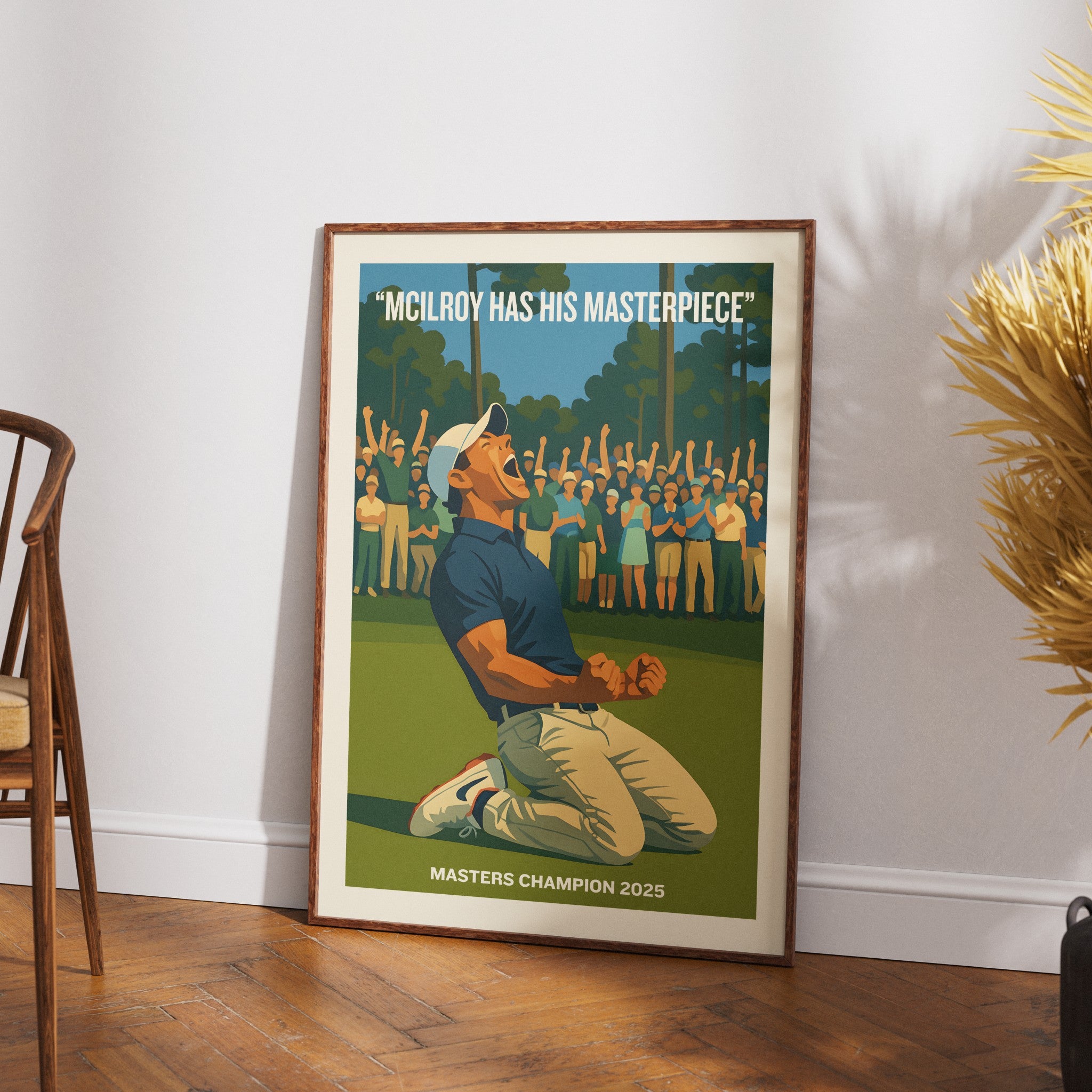 Rory McIlroy Grand Slam Masterpiece