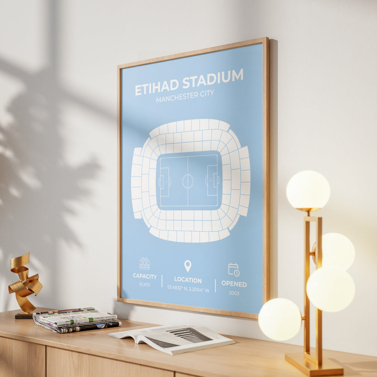 Etihad Stadium Layout - Man City