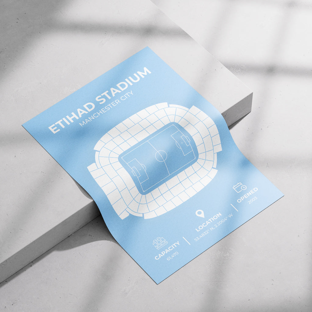 Etihad Stadium Layout - Man City