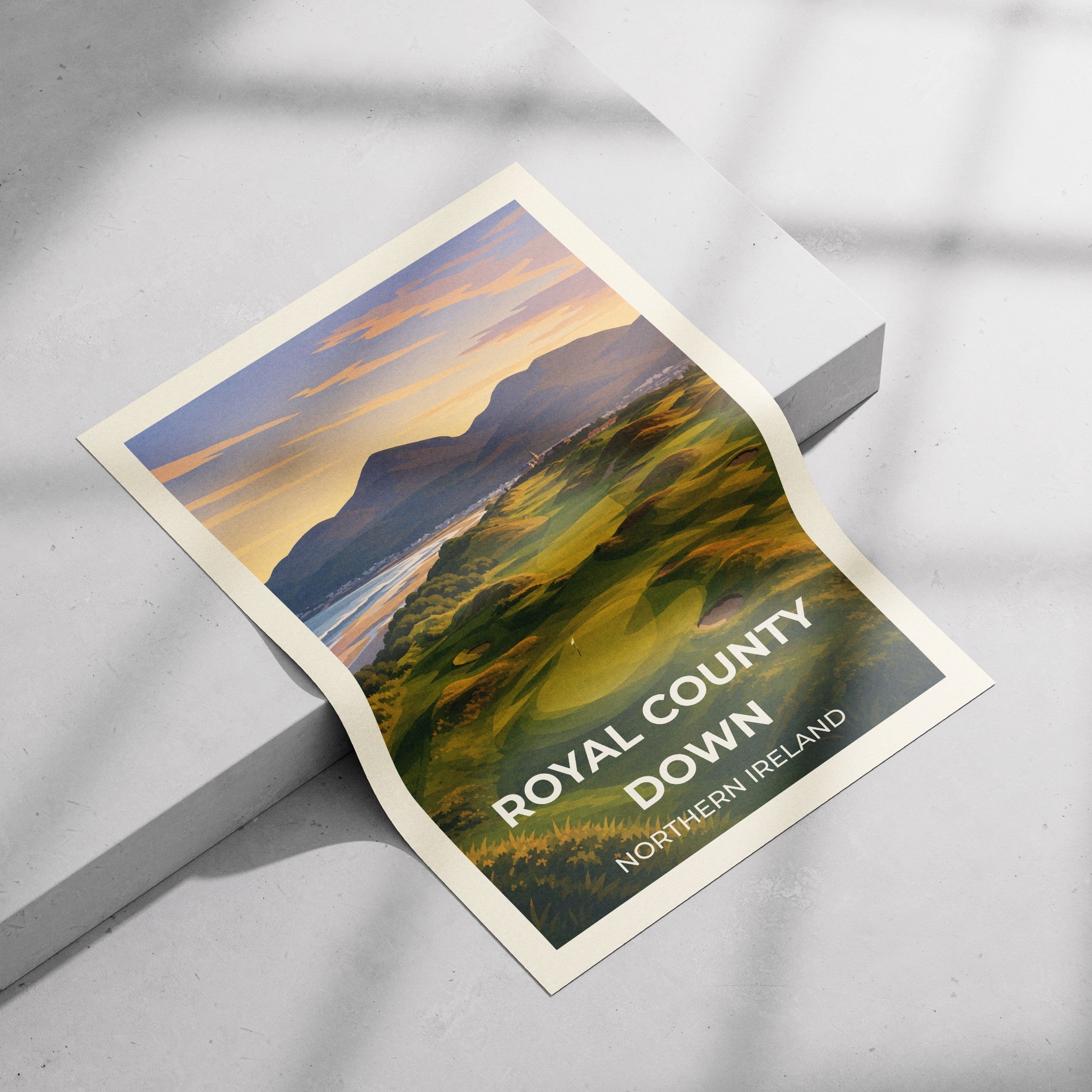Royal County Down | Golf Poster Print | Sports Wall Art | Gift for Golfers