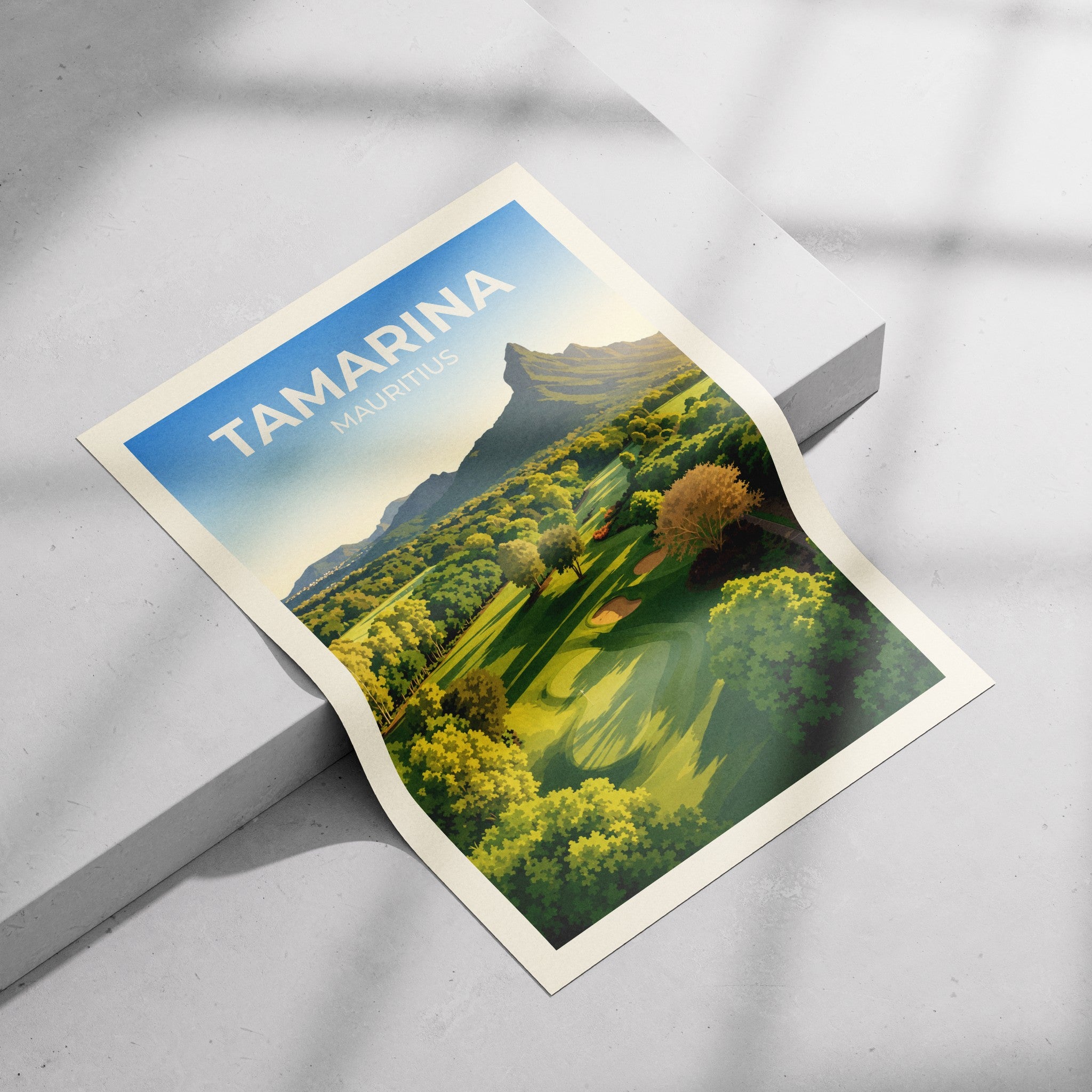 Tamarina | Golf Poster Print | Sports Wall Art | Gift for Golfers