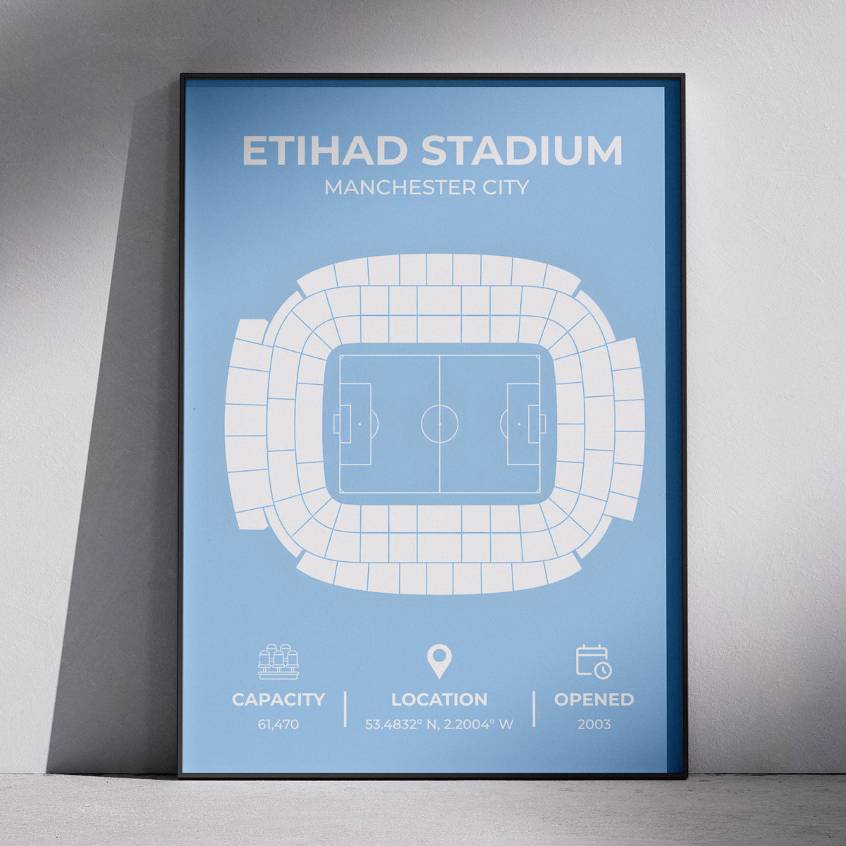 Etihad Stadium Layout - Man City