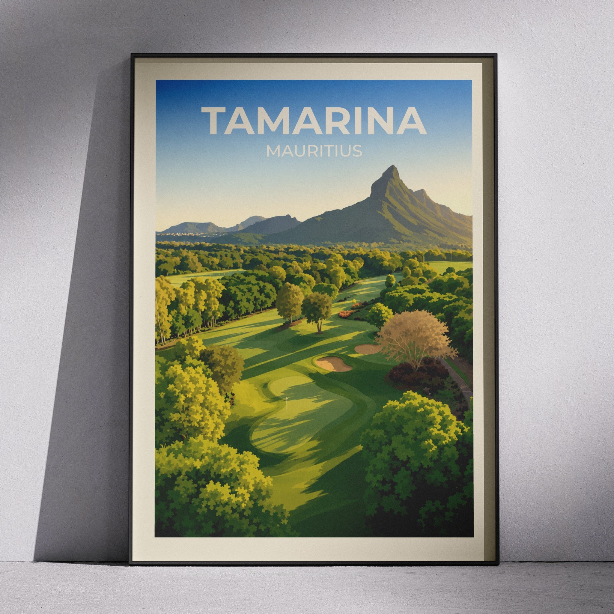 Tamarina | Golf Poster Print | Sports Wall Art | Gift for Golfers