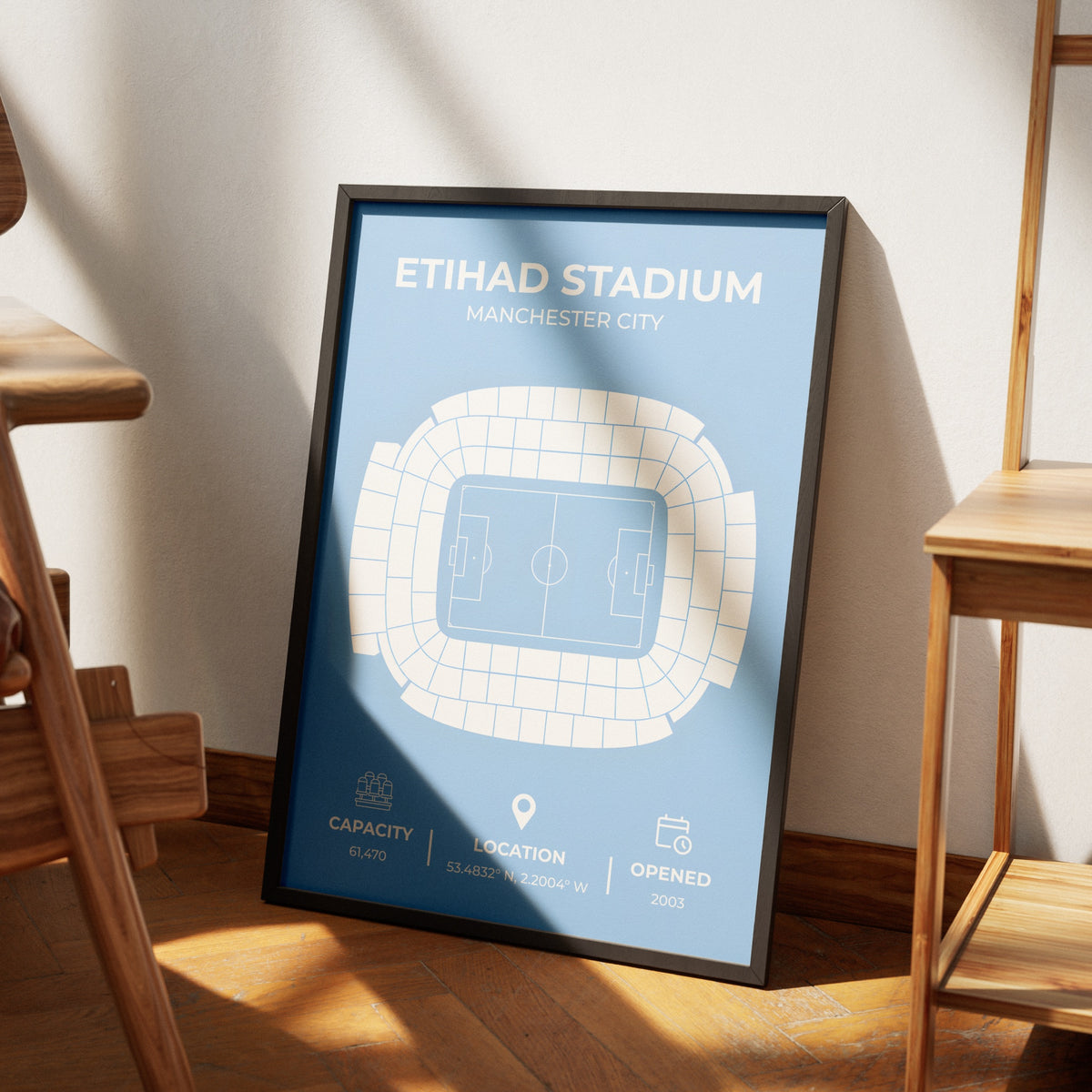Etihad Stadium Layout - Man City