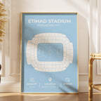 Etihad Stadium Layout - Man City