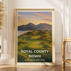 Royal County Down | Golf Poster Print | Sports Wall Art | Gift for Golfers