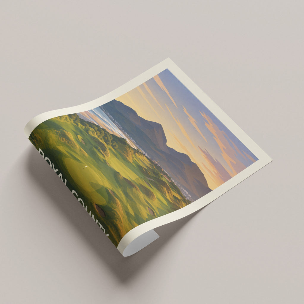 Royal County Down | Golf Poster Print | Sports Wall Art | Gift for Golfers