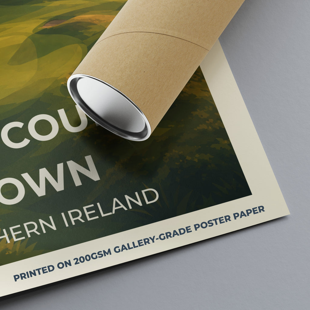 Royal County Down | Golf Poster Print | Sports Wall Art | Gift for Golfers