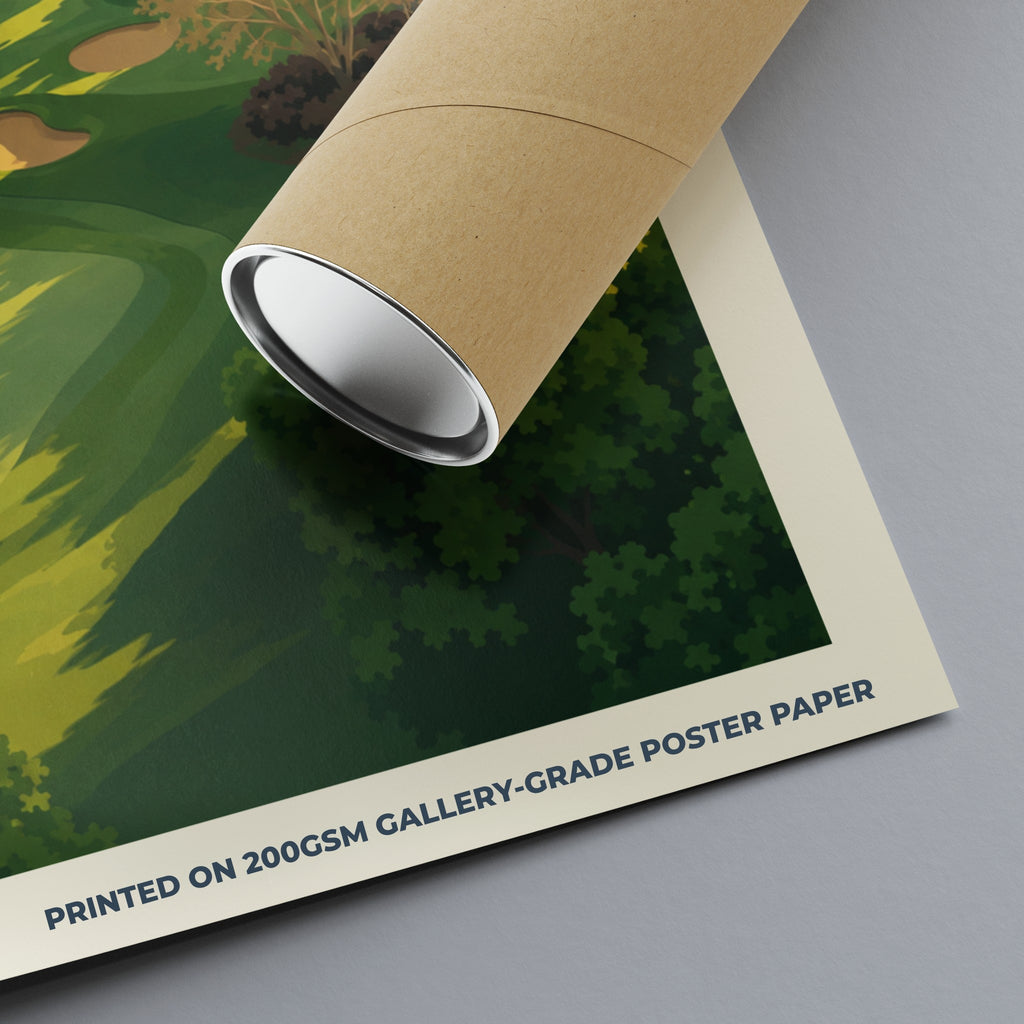 Tamarina | Golf Poster Print | Sports Wall Art | Gift for Golfers