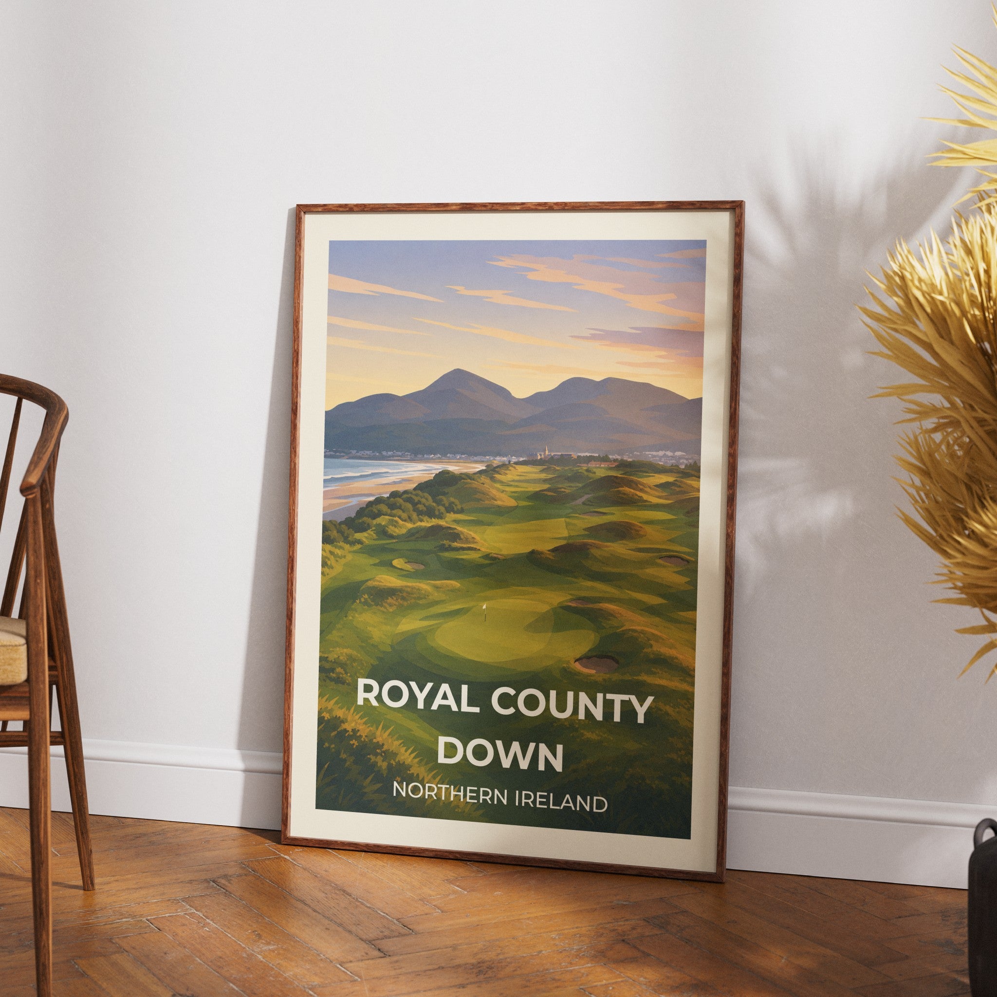 Royal County Down | Golf Poster Print | Sports Wall Art | Gift for Golfers