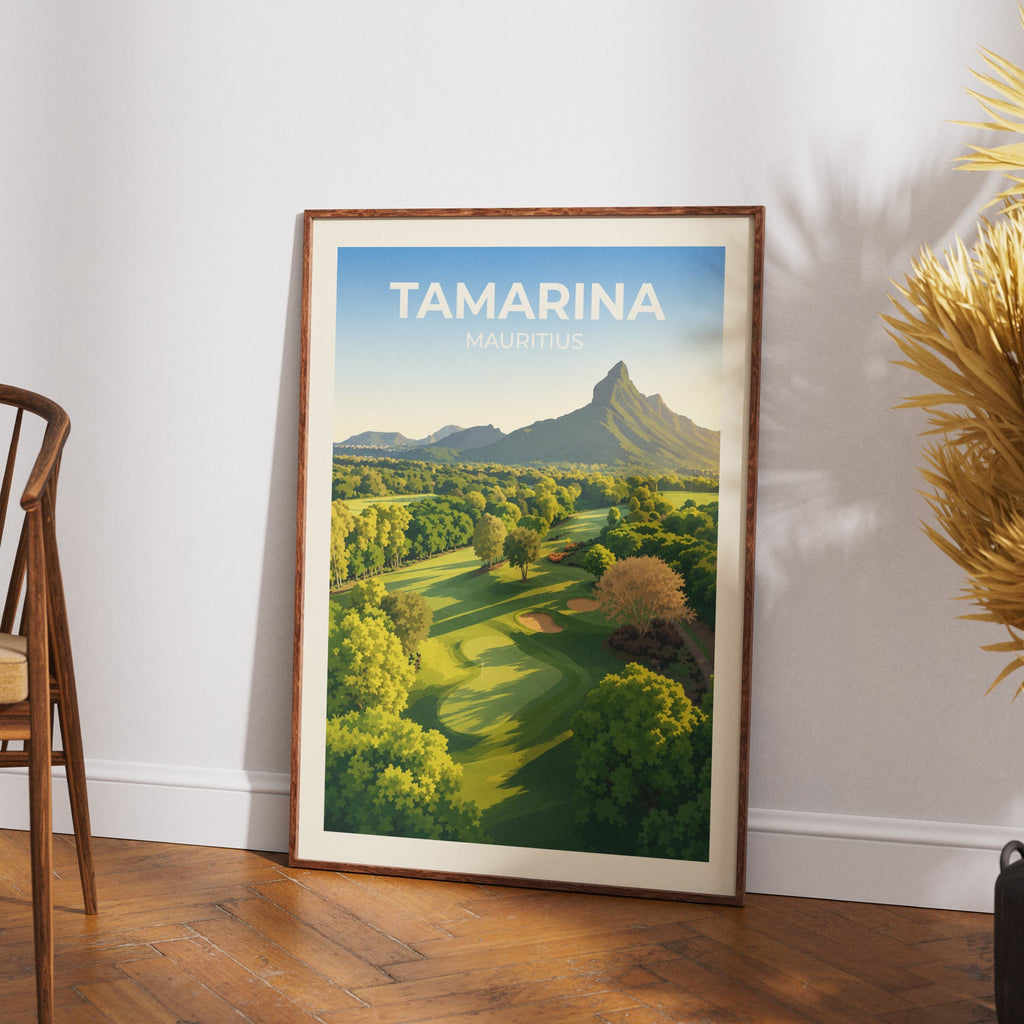 Tamarina | Golf Poster Print | Sports Wall Art | Gift for Golfers