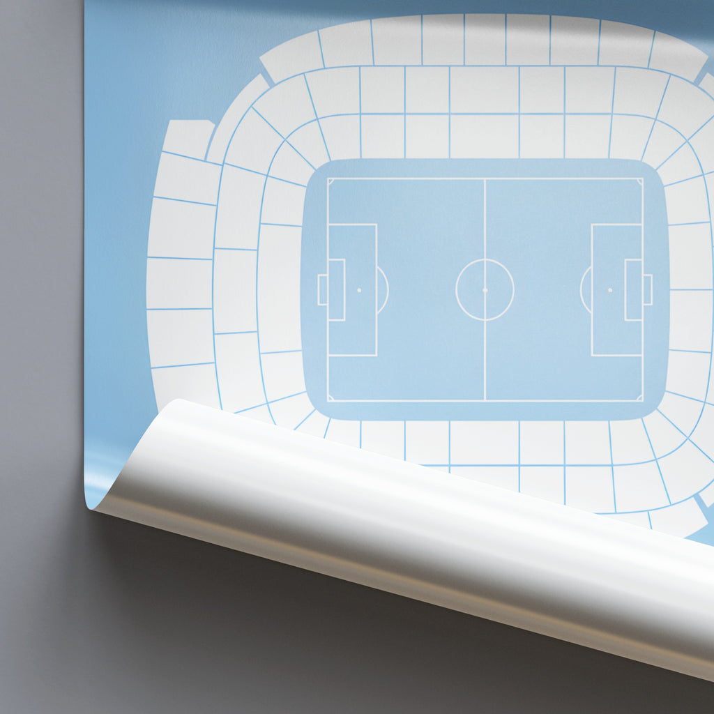 Etihad Stadium Layout - Man City