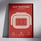 Old Trafford Stadium Layout - Man United