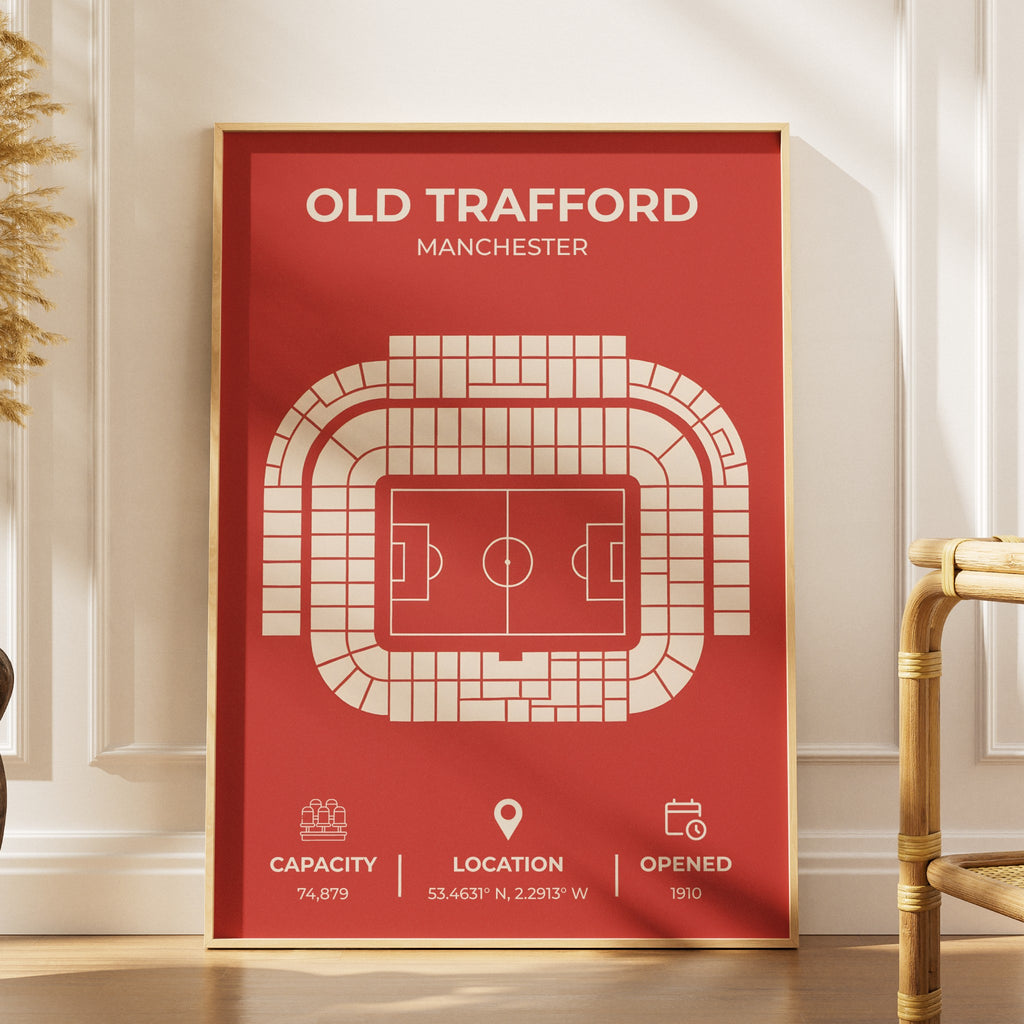 Old Trafford Stadium Layout - Man United