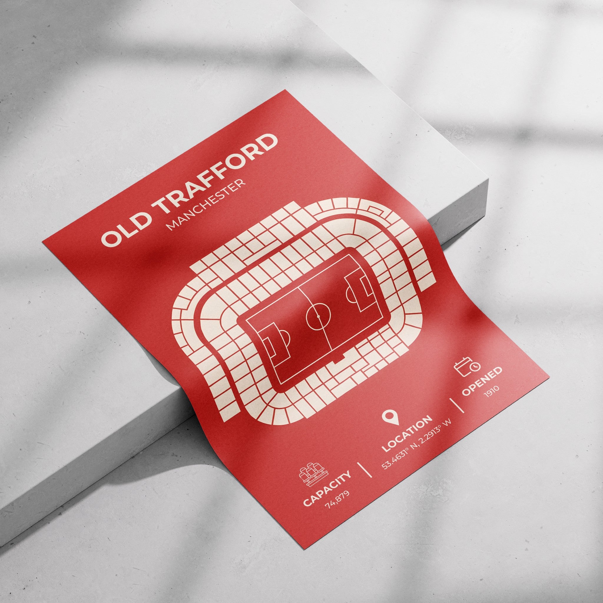 Old Trafford Stadium Layout - Man United