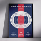 Parc Des Princes Stadium Layout - PSG
