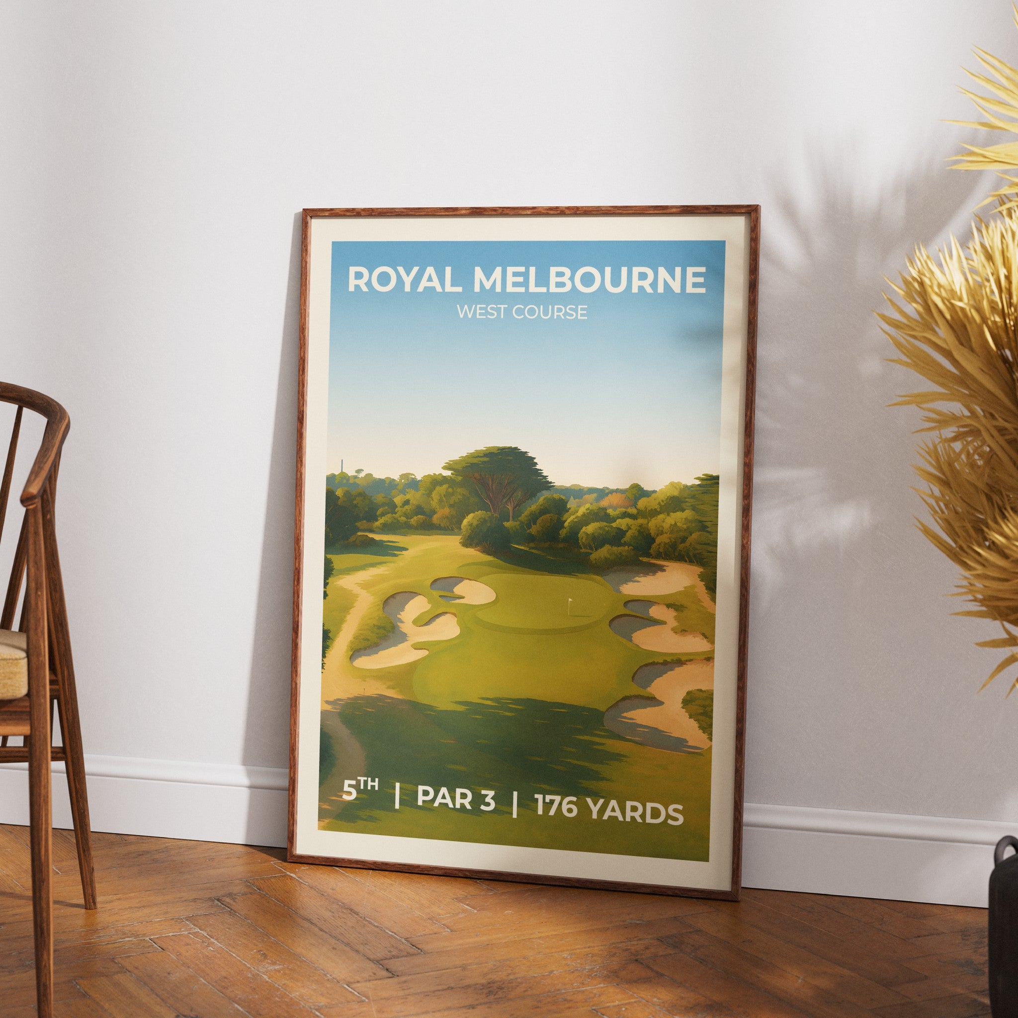 Royal Melbourne 5th Hole