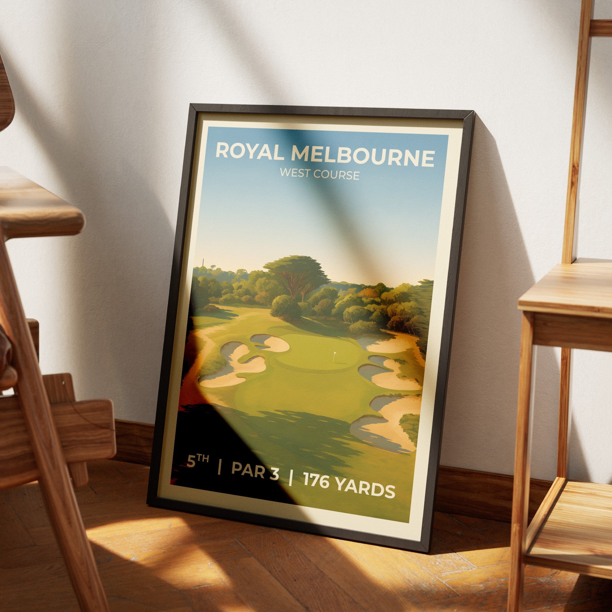 Royal Melbourne 5th Hole