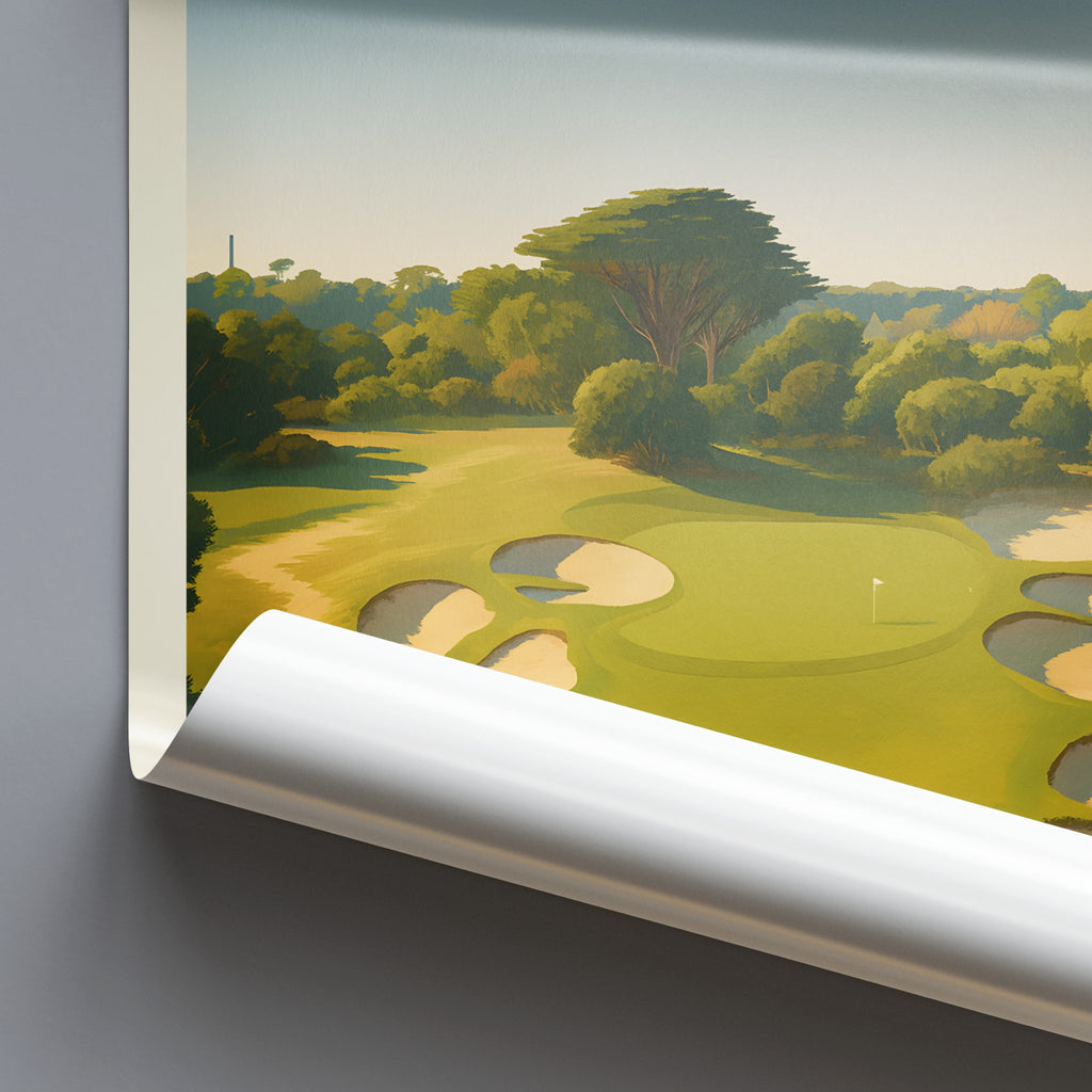 Royal Melbourne 5th Hole