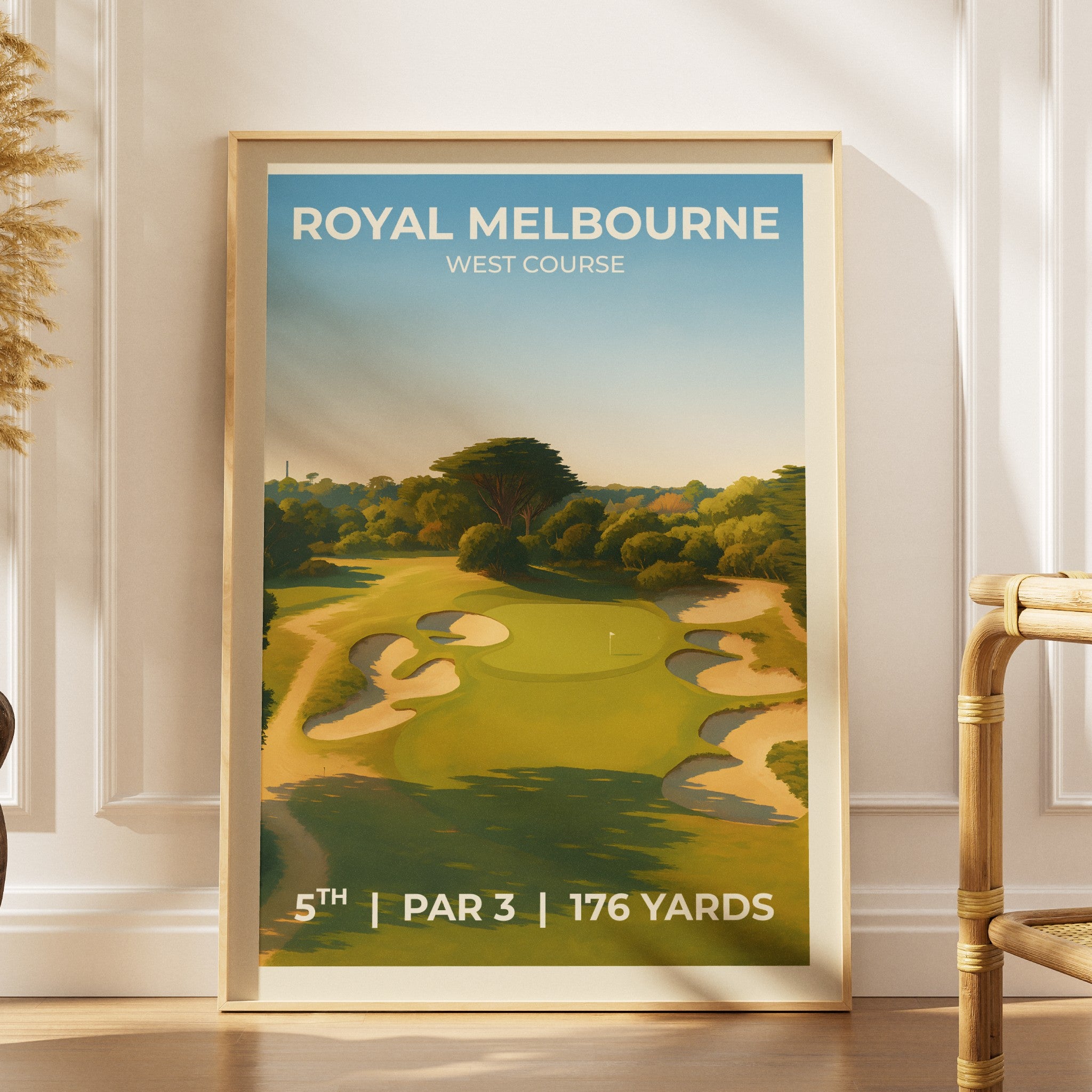 Royal Melbourne 5th Hole