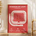 Stadium of Light Layout - Sunderland