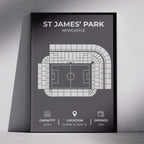 St James' Park Layout - Newcastle