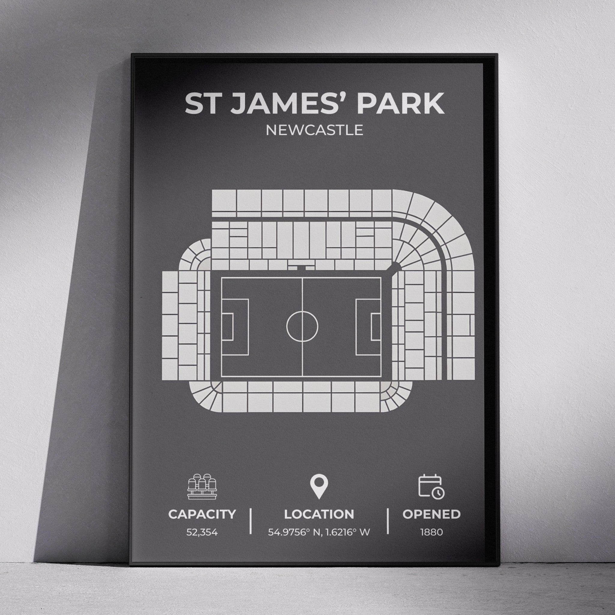 St James' Park Layout - Newcastle