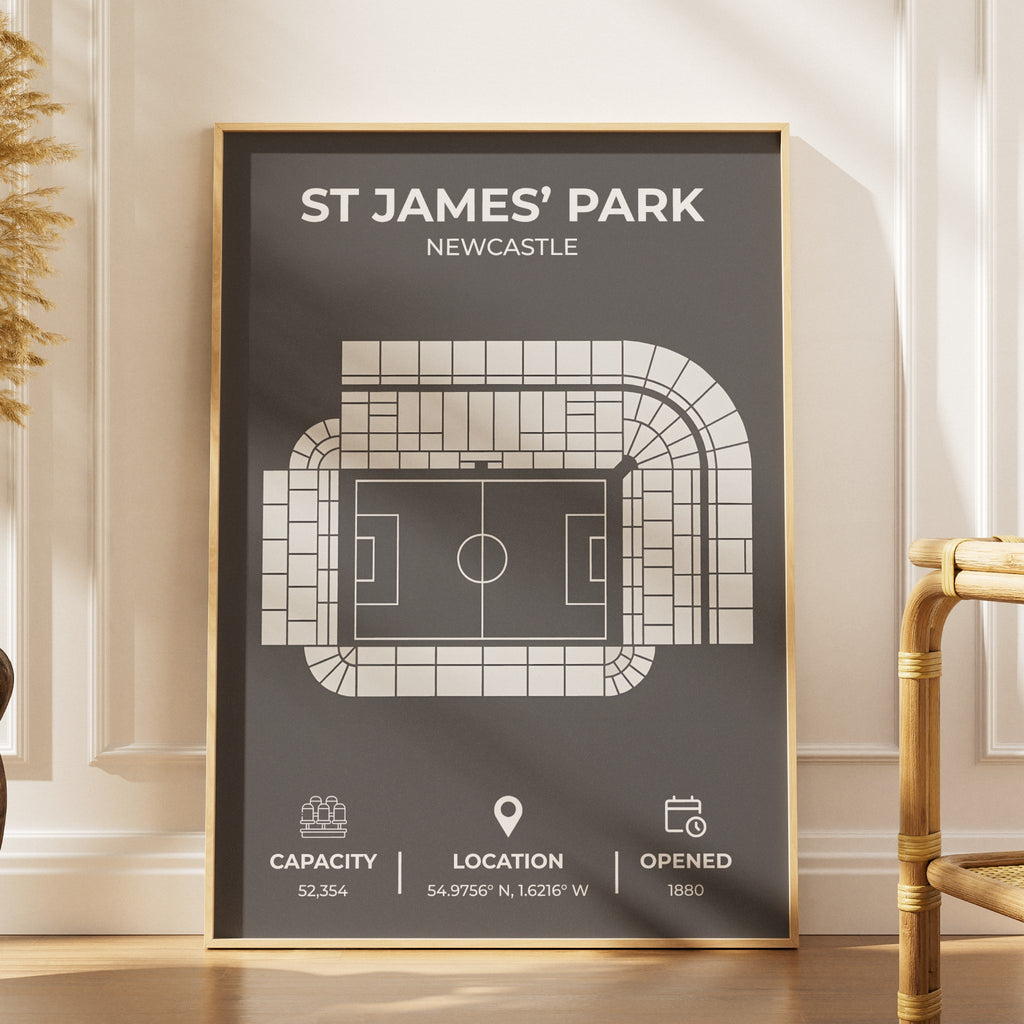 St James' Park Layout - Newcastle