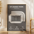 St James' Park Layout - Newcastle