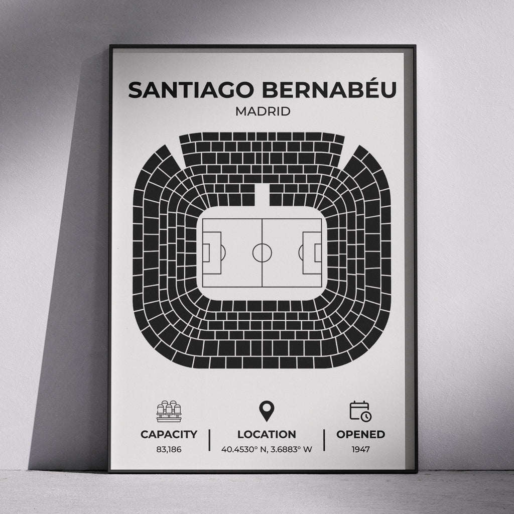 Santiago Bernabeu Layout - Real Madrid